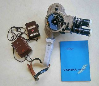 Emel Vintage 8mm Movie Camera,  Still,  With Meter