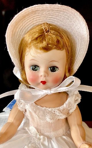 Vintage Madame Alexander Kin’s WENDY DOLL in 586 - 1956 Dress With Tag & Box 3