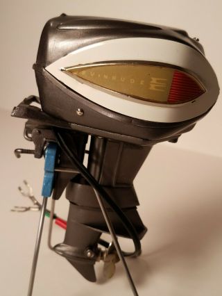 VINTAGE 1960 ' S EVINRUDE STARFLITE 75 HP BATTERY OPERATED K,  O OUTBOARD MOTOR 5