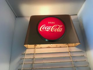 Vintage Drink Coca Cola Metal Sign Rack Wall Mount Light 3