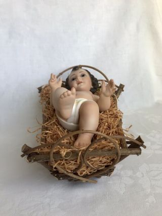 Vintage Plaster Nativity 9 