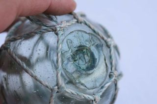 Japanese Glass Fishing Float,  Wp Mark 117,  2.  74 " Diameter