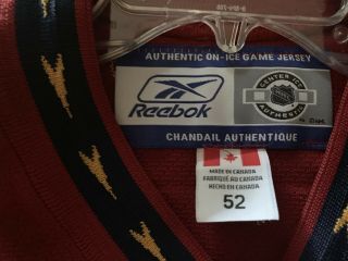 Ilya Kovalchuk Atlanta Thrashers Reebok Authentic Vintage Rare Jersey Size 52 4