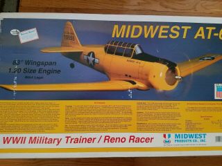 Midwest At6 - Texan Kit With Robart Retracts Air Control Kit Rare
