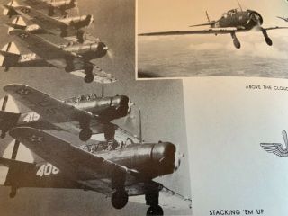 US WWII KIA PILOT JAMES SHUMATE SOUVENIR RANDOLPH FIELD TRAINING BOOK MILITARY 2