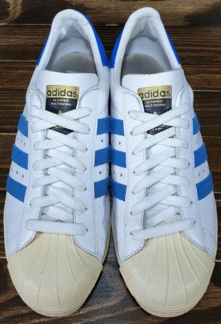 Vintage Adidas Superstar 80s Very Rare Sneackers Size US 8 1/2 3