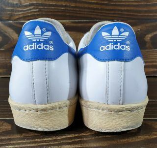 Vintage Adidas Superstar 80s Very Rare Sneackers Size US 8 1/2 6