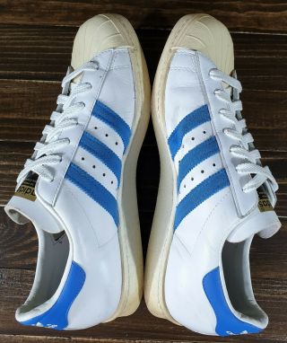 Vintage Adidas Superstar 80s Very Rare Sneackers Size US 8 1/2 7