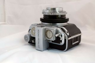 Vintage Kodak Medalist Supermatic Ektar 100mm f=3.  5 Lens 4