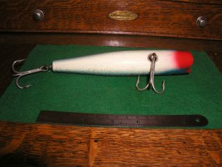 VINTAGE CREEK CHUB SURF DARTER 7634 Blueflash 7 in.  FISHING LURE Ex. 2