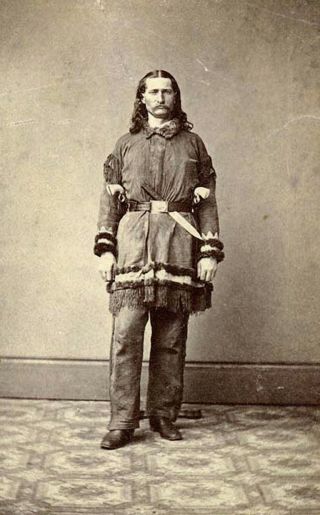 Wild Bill Hickok Western Figure From Actual Photo 8 " X 10 "