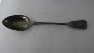 1795 Antique Georgian Sterling Silver Stuffing Spoon By Jonathan Hayne