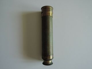 Vintage Brass Telescope 16 1/2 " Spyglass Scope