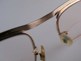 Vintage Böhler Gold Filled Eyeglasses Frames Size 50 - 20 Made in Germany 3