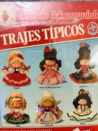 Strawberry Shortcake Brazil Traditional Costume 1991 Italian Moranguinho Estrela 3