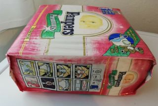 Vtg Pampers Premiums Stretch 26 Girls Diaper Sz Junior XL 12 - 25Kg,  26 - 55Lbs RARE 4