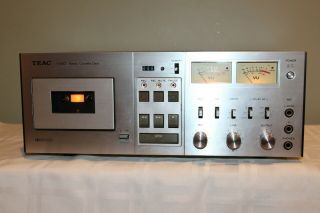 Vintage Teac A650 Stereo Cassette Deck Great