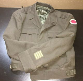 Ww2 37th Infantry Division Ike Jacket