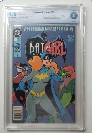 Batman Adventures 12 Cbcs 9.  6 (not Cgc) 1993,  Rare Newsstand