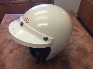 Vintage 1968 Bell Toptex 500 - TX Motorcycle Helmet Visor size 7 - 1/4 