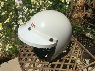 Vintage 1968 Bell Toptex 500 - Tx Motorcycle Helmet Visor Size 7 - 1/4 "