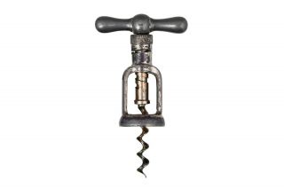 Antique Edward Brown Patent Corkscrew,  Korkenzieher,  Tire - Bouchon,  Cavatappi