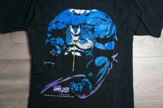 VENOM SPIDER - MAN 1994 Shirt Vtg marvel carnage xmen avengers hulk Todd McFarlane 2