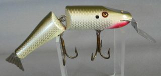 Ex Creek Chub 2600 Jointed Peters Special Pikie Special Order Shiner Scale Color