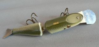 EX CREEK CHUB 2600 JOINTED PETERS SPECIAL PIKIE SPECIAL ORDER SHINER SCALE COLOR 3