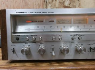 Vintage Pioneer SX - 1050 Stereo Receiver 120 Watts Per Channel 2