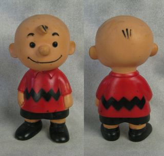 Vintage Peanuts Hungerford Vinyl Doll set piano Snoopy Linus Lucy Sally Brown 2