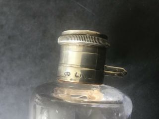 Swaine & Adeney - Hukin and Heath Hallmarked Silver Hunting Flask 1936 - RARE 6