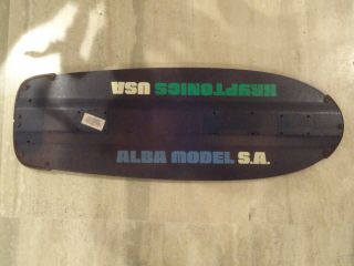 Rare Kryptonics Skateboard Deck Alba Model S.  A.  Old School 70´s