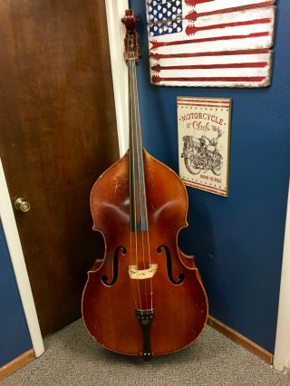 Kay,  Vintage M - 1 Bass Serial Number 17791.  Found In Church Storage Room.