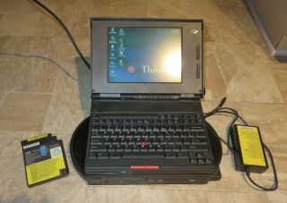 Rare Vintage Ibm Thinkpad Type 9545 Laptop With Docking Station