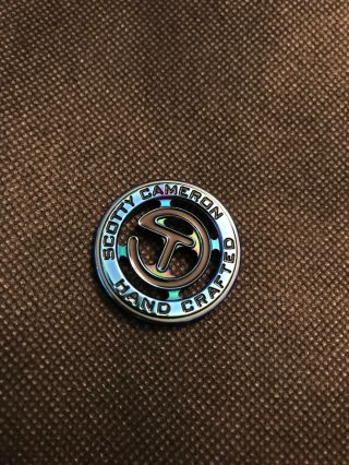 Scotty Cameron Proto PVD Blue Circle T Tour Only Ball Coin Rare 4