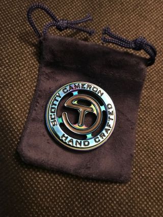 Scotty Cameron Proto PVD Blue Circle T Tour Only Ball Coin Rare 6