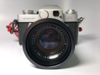 Vintage Leitz Wetzlar Leicaflex Camera 1168133 W/ Elmarit 1:2.  8/90 Lens