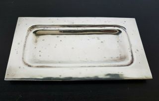 VTG Deco Mid Century PERLITA TAXCO STERLING SILVER 925 Covered BUTTER DISH 240gr 6