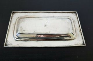 VTG Deco Mid Century PERLITA TAXCO STERLING SILVER 925 Covered BUTTER DISH 240gr 7
