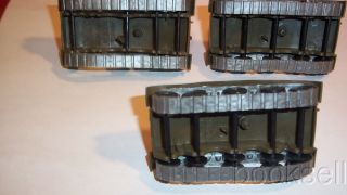 THREE AND VINTAGE 1960S HO SCALE SP GIANT PLASTICS CORP.  WWII TANKS 3