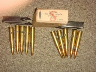 Steyr M95 Snap Caps Stripper Clip,  Enbloc 8x56r,  8x50 Austrian Mannlicher