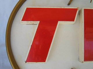 Large & VIntage TWA Trans World Airlines Plane Advertising Sign 2