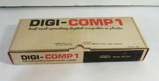 Vintage ESR Digi - Comp 1 Binary Computer Kit COMPLETE 1960 ' s Model Set EDMUND 4