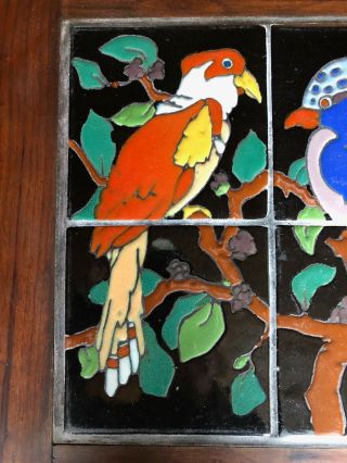 Vintage tiles pottery birds Taylor Arts Crafts Santa Monica Malibu California 4