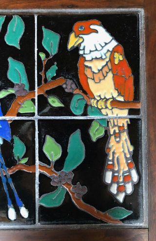 Vintage tiles pottery birds Taylor Arts Crafts Santa Monica Malibu California 6