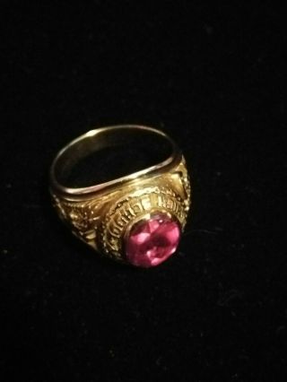 Vintage 1968 Class Ring,  10k,  - 9.  7g - Size 7
