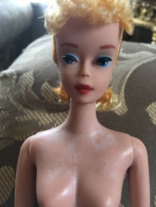 Vintage Blonde Ponytail 4 Barbie Doll TM BODY 2