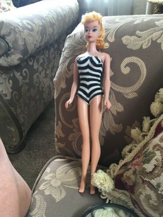 Vintage Blonde Ponytail 4 Barbie Doll TM BODY 7