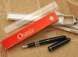 Vintage Osmia Fountain Pen,  Box,  Paper - Model 773 - / Ww